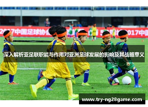 深入解析亚足联职能与作用对亚洲足球发展的影响及其战略意义